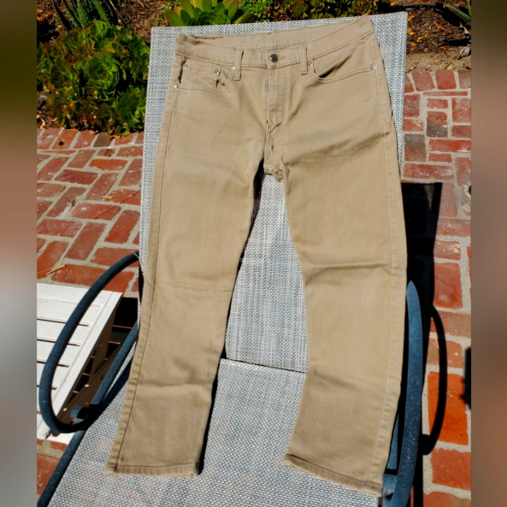 Levi's 502 Tan Jeans 33X32